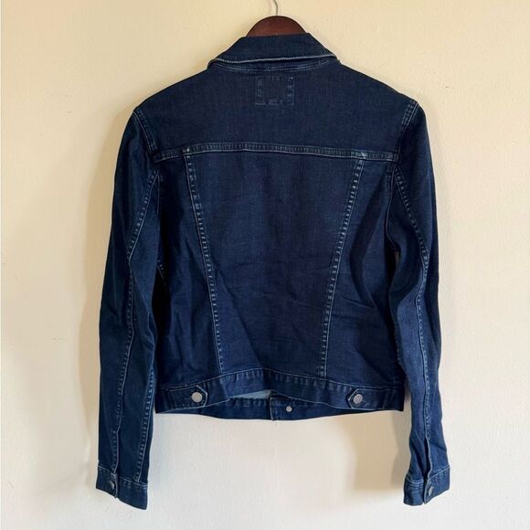 Calvin Klein Dark wash denim jacket M - Picture 2 of 3